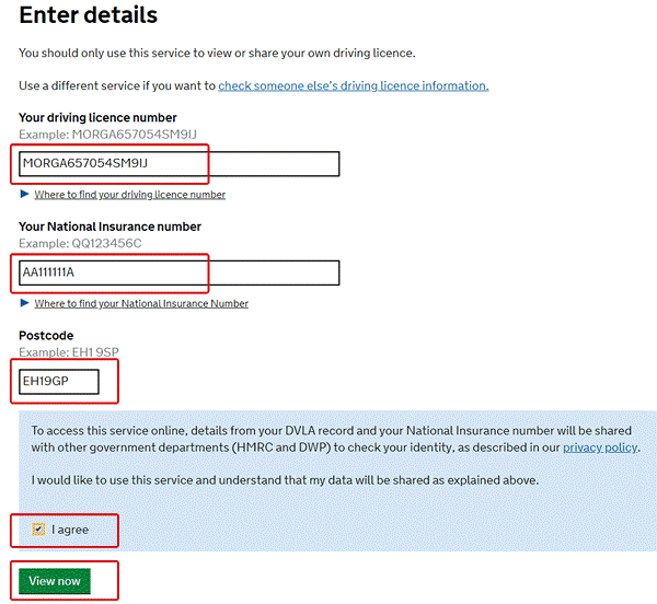 dvla licence check